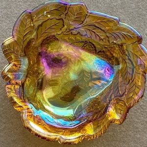 Vintage Carnival Glass Bowl